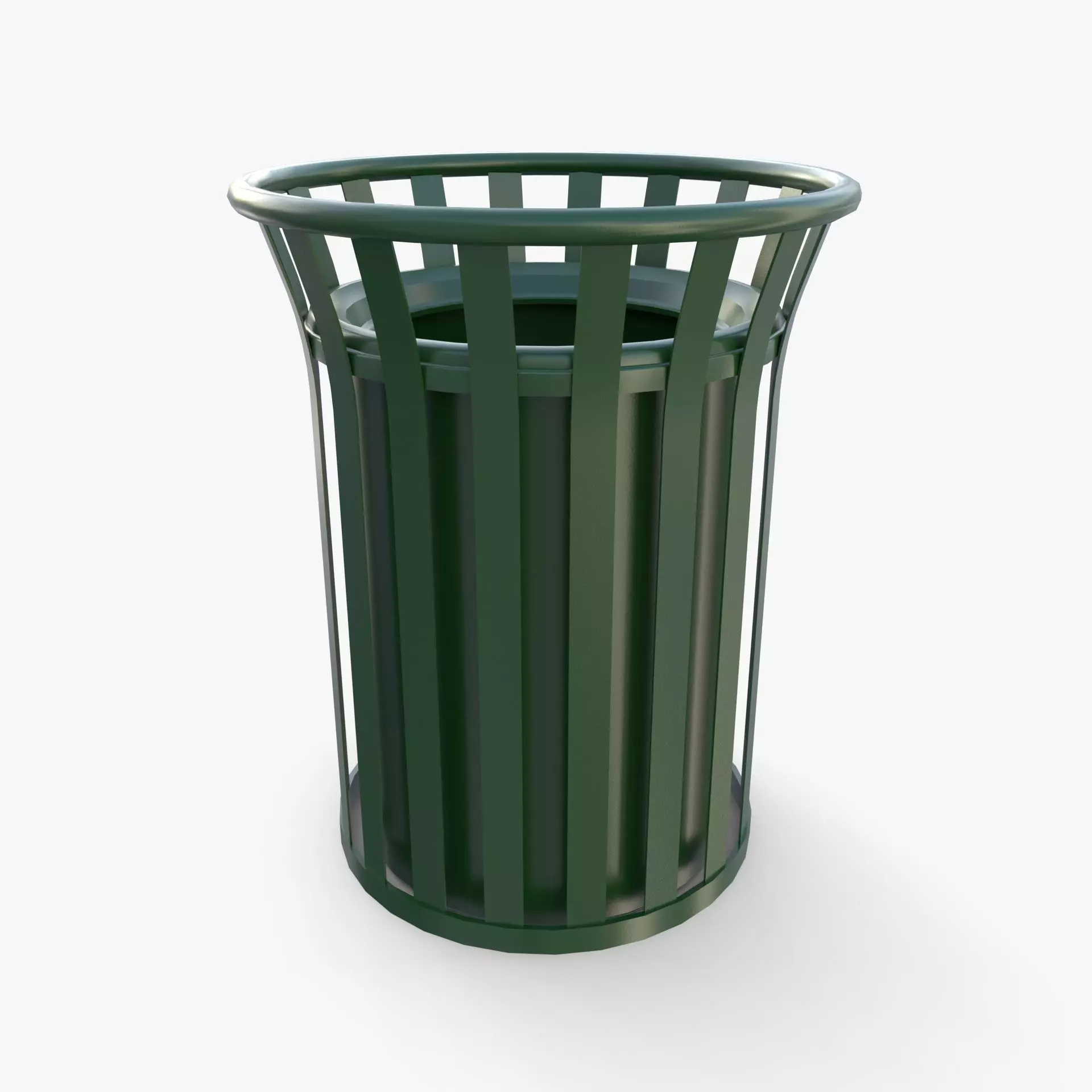 Trash can v2 3D model_0