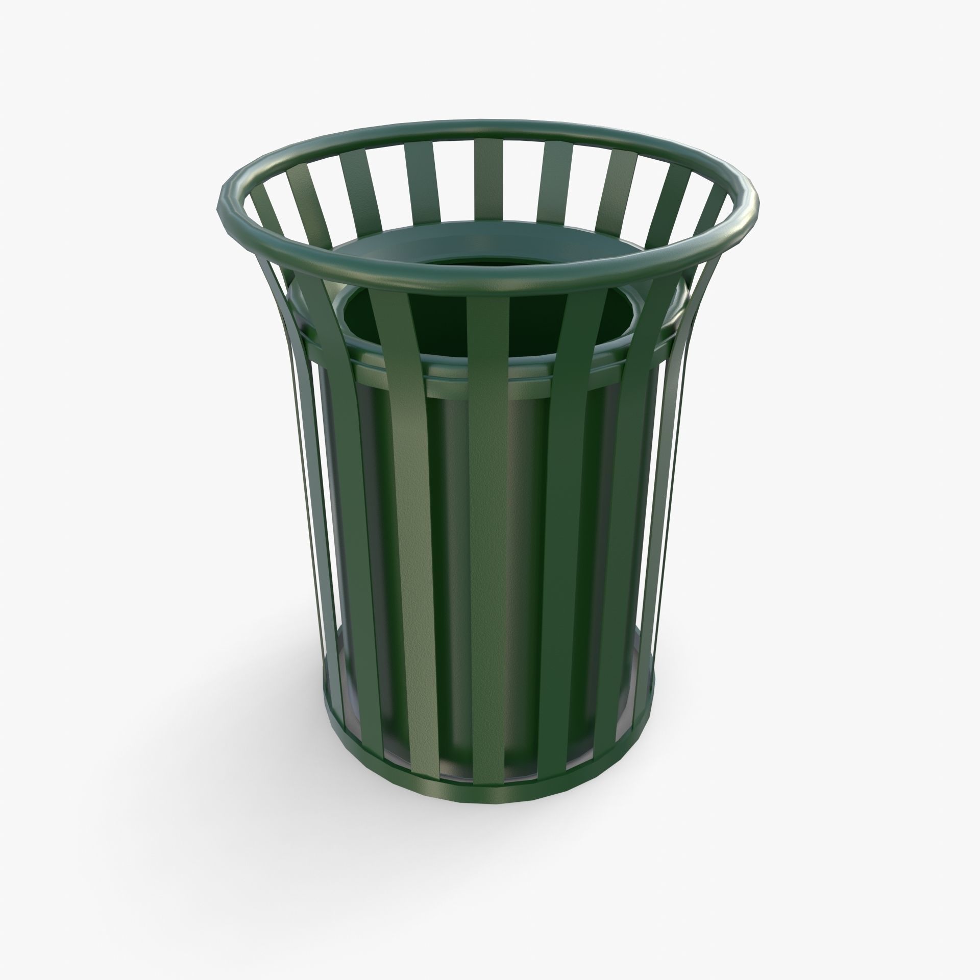 Trash can v2 3D model_3