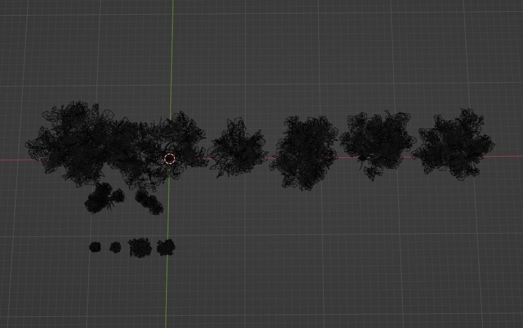 Low poly Tree Pack - Game Ready  Low-poly 3D model_5