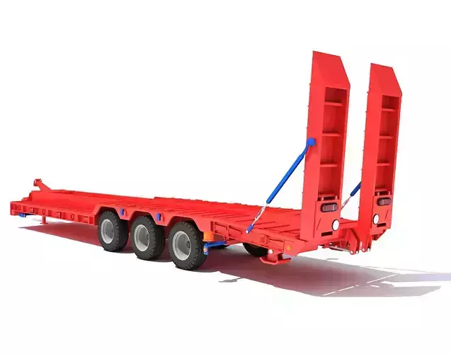 Platform Trailer 3D model