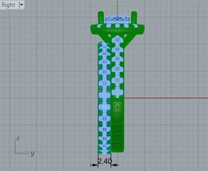Square diamond ring with band 3271 3D print model 3D print model_6