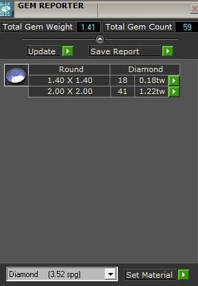 Square diamond ring with band 3271 3D print model 3D print model_8