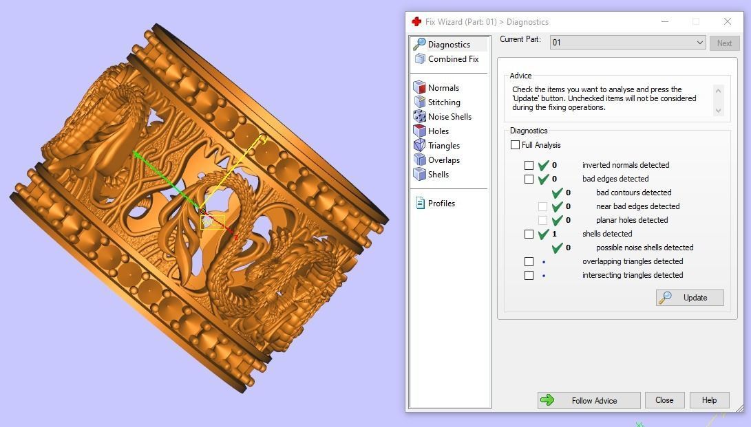 Dragon ring 3D print model_4
