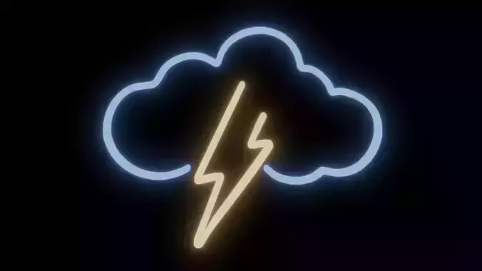 Neon Thundercloud