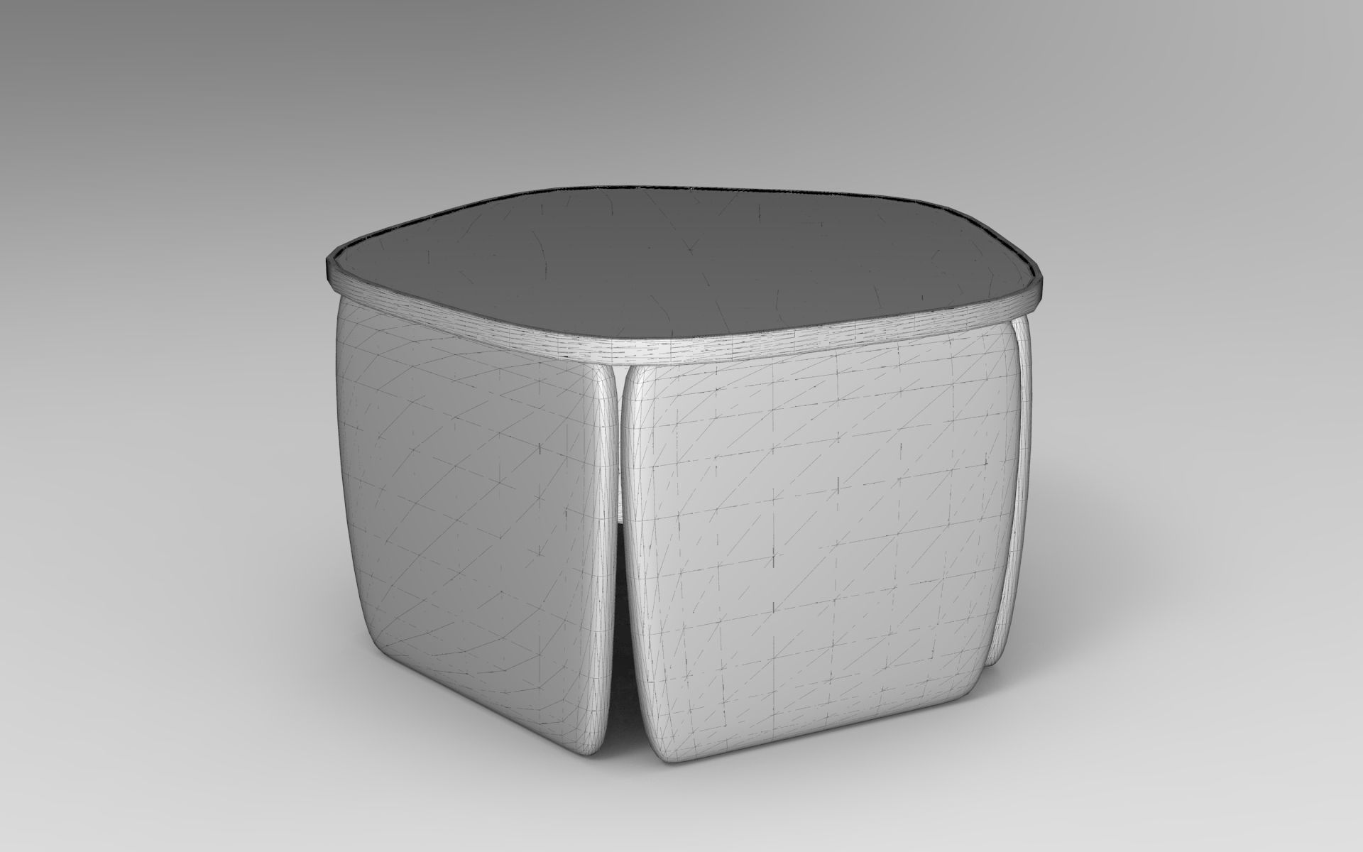 Flesia Table Low-poly 3D model_5