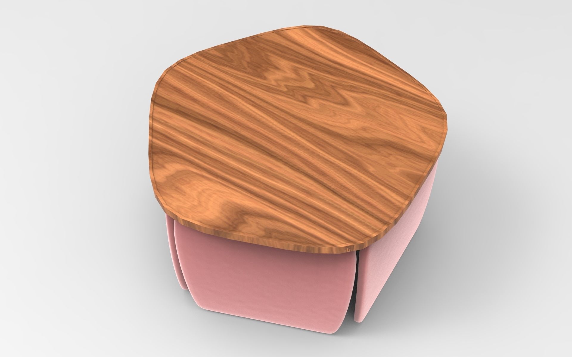Flesia Table Low-poly 3D model_1