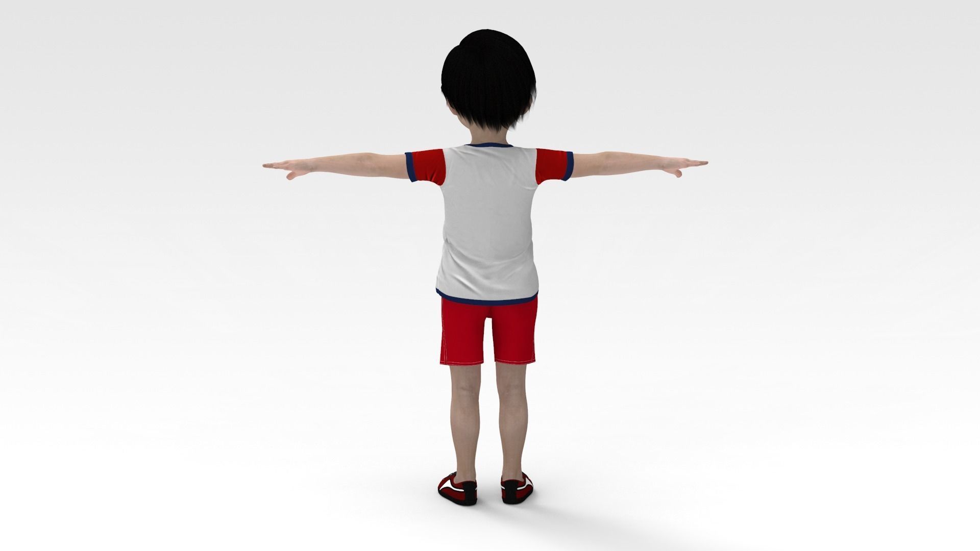 ToonBoy cartoon boy 3D model_3