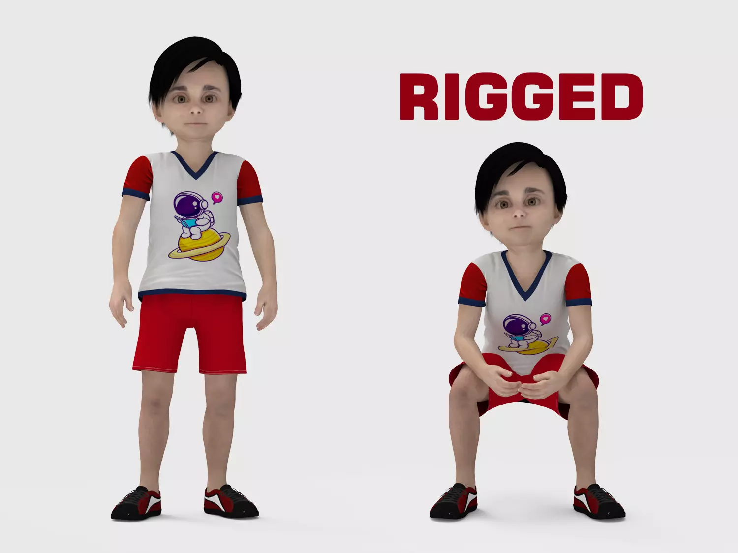 ToonBoy cartoon boy 3D model_0