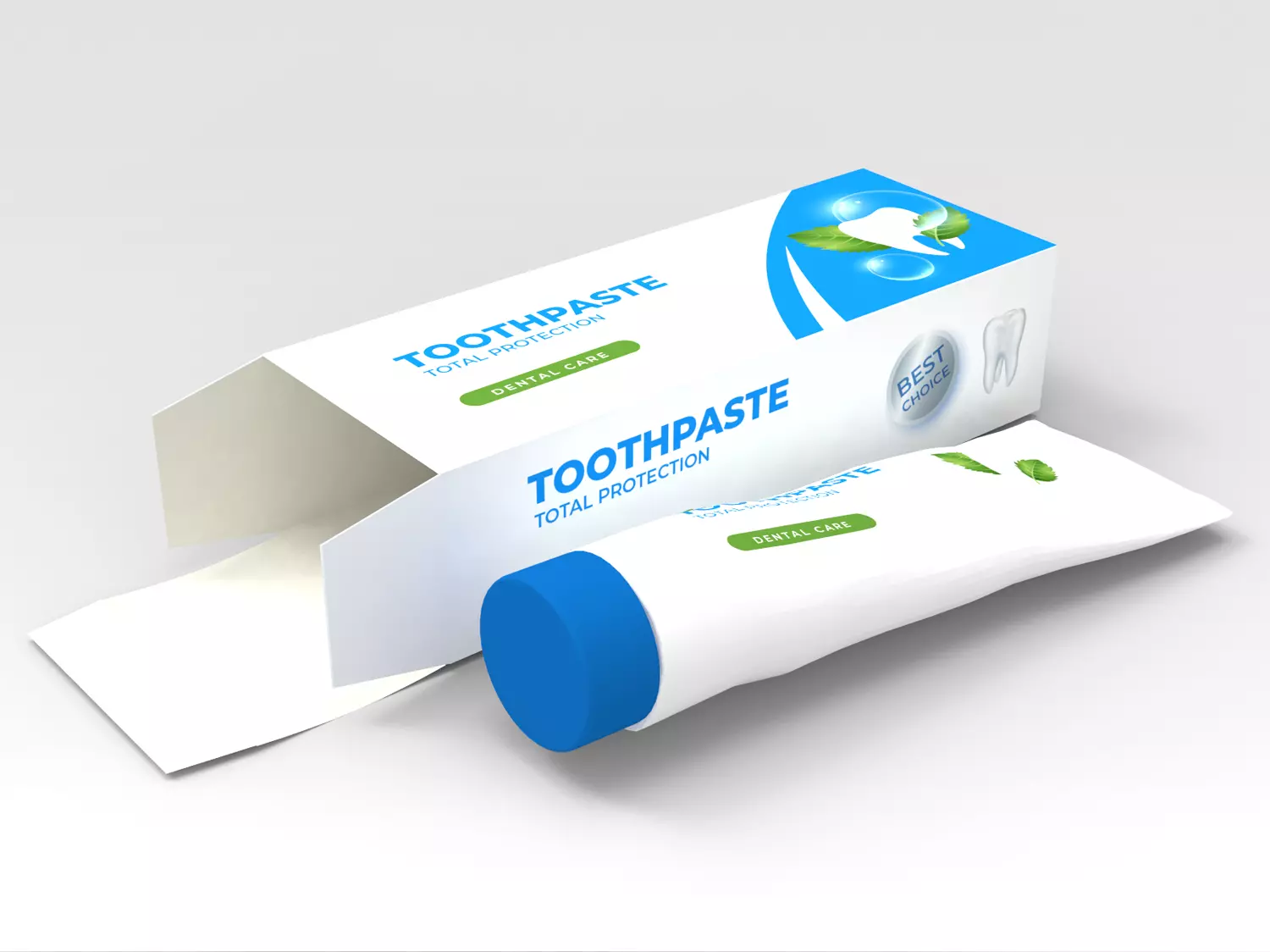 Tooth Paste 3D model