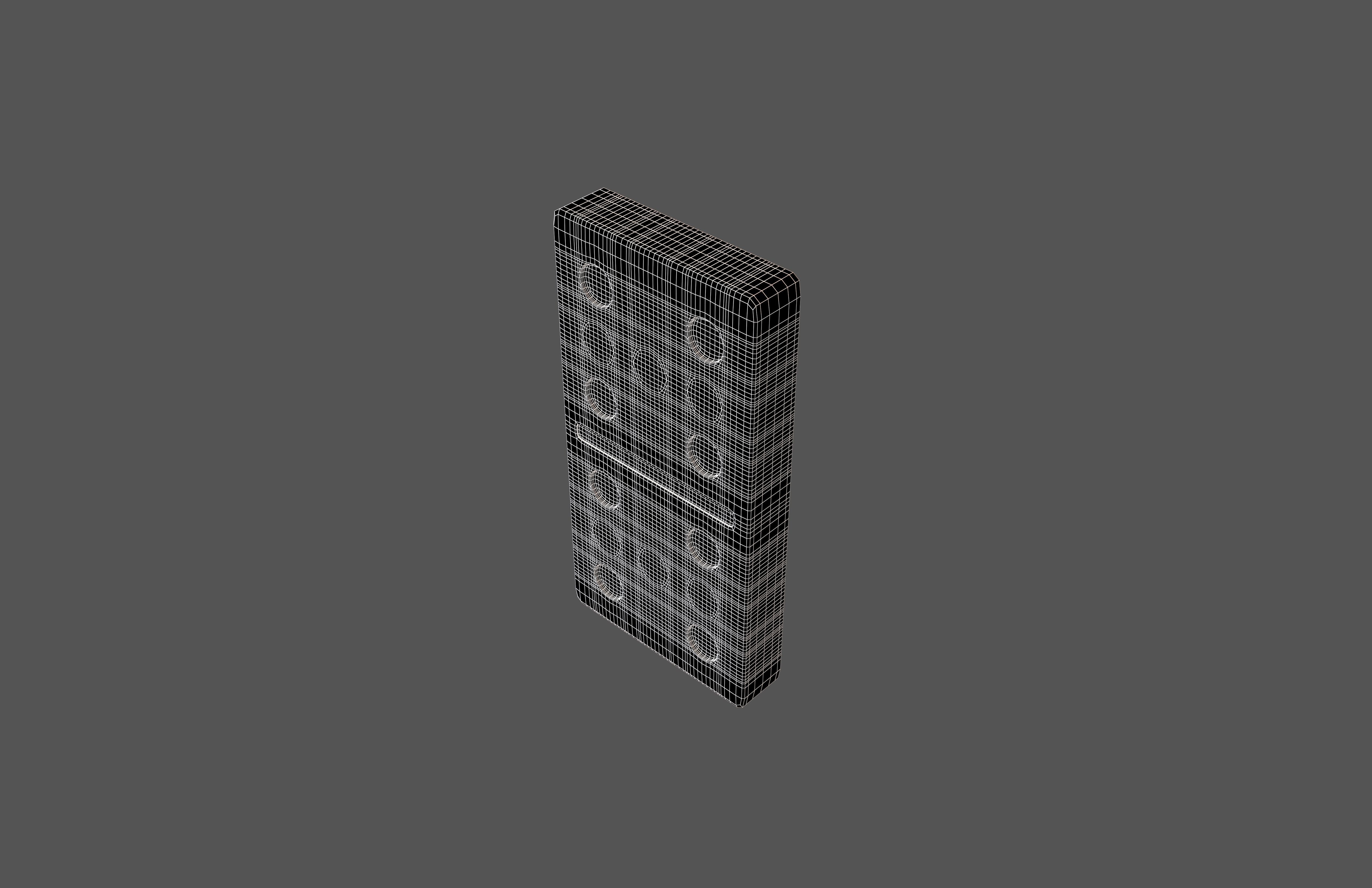 Dominoes v16 004 Low-poly 3D model_6