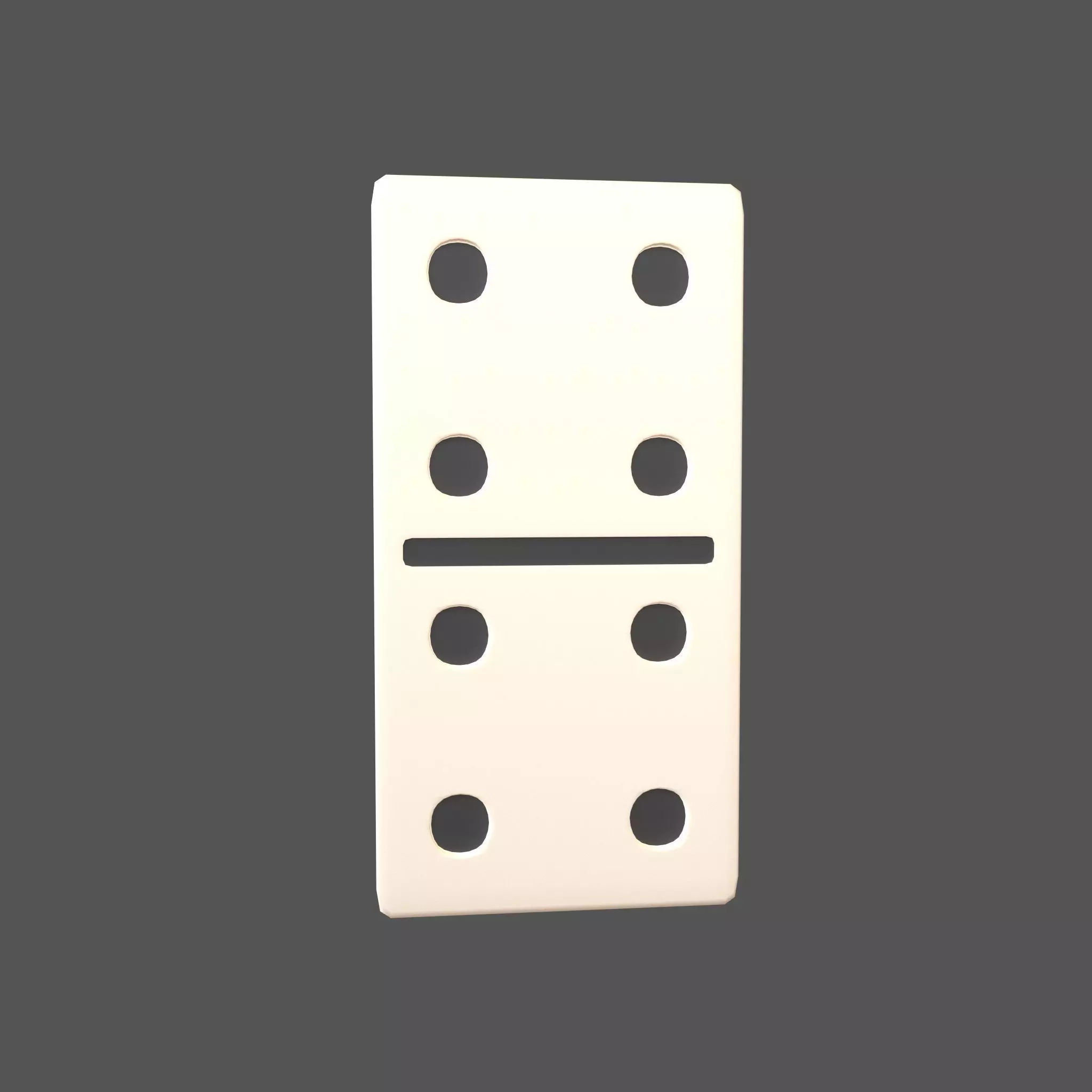 Dominoes v16 004 Low-poly 3D model_0