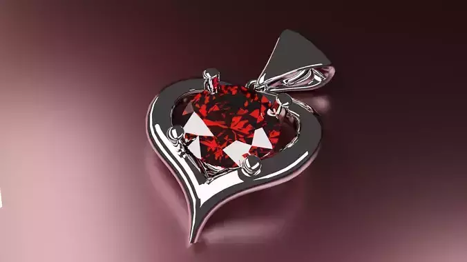 Heart pendant