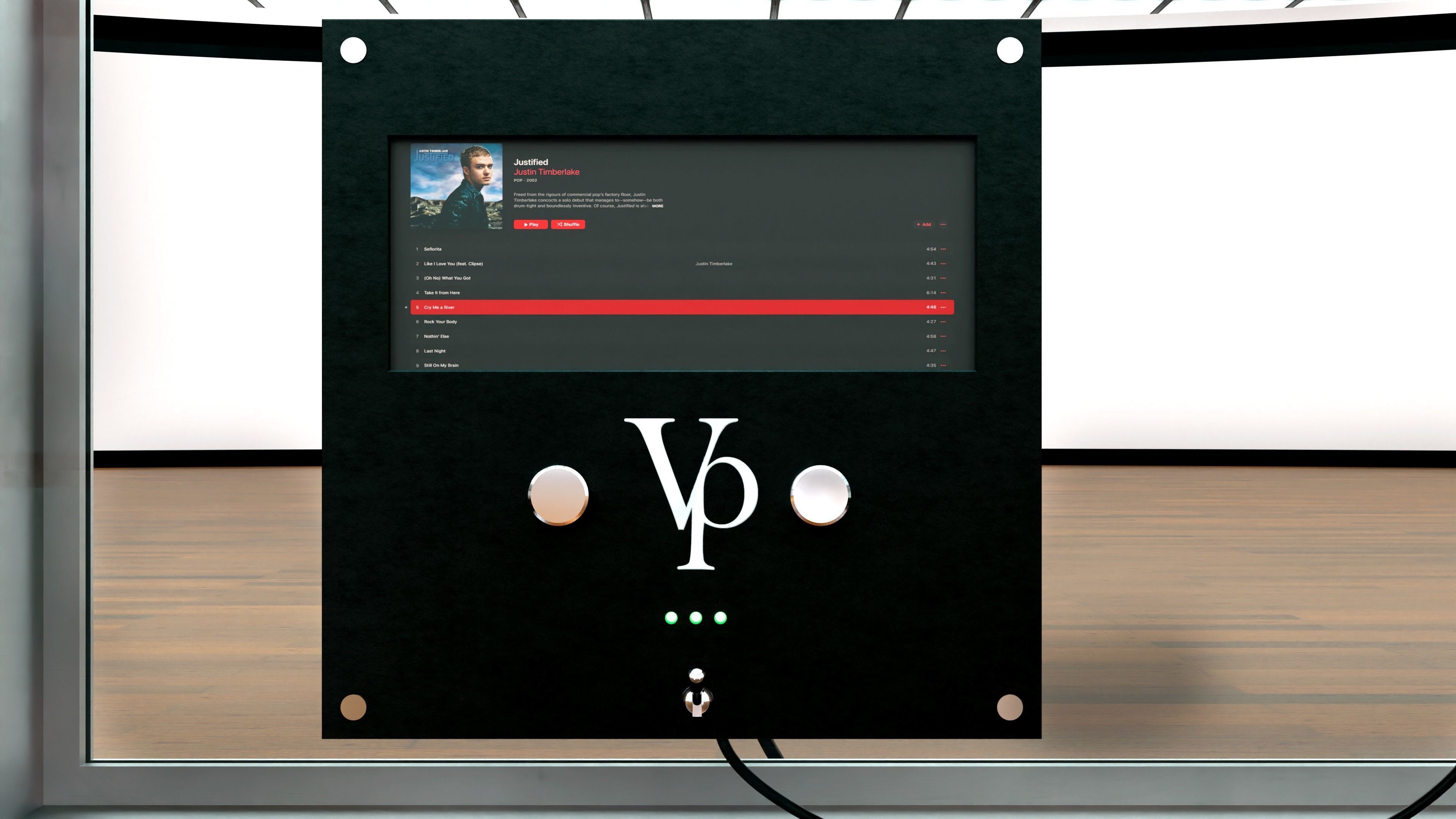 Transparent audio system 3D model_2