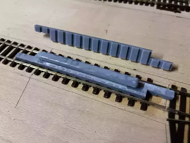 Model Railway -  OO HO Sleeper Spacing Tool 3D print model