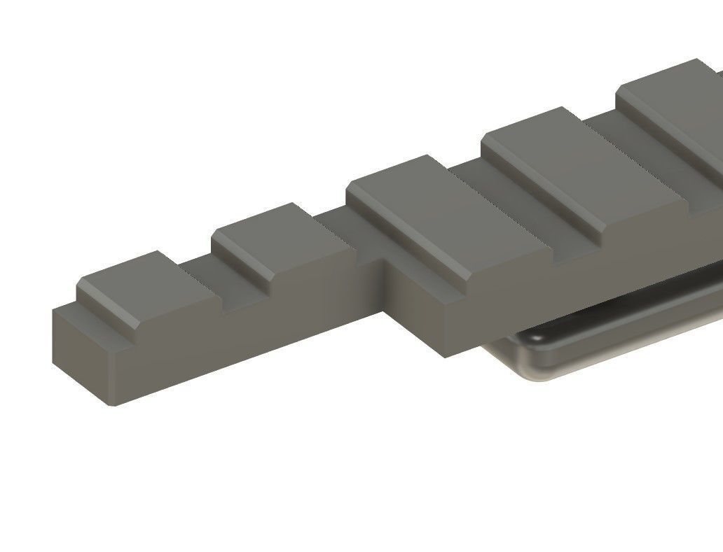 Model Railway -  OO HO Sleeper Spacing Tool 3D print model_4