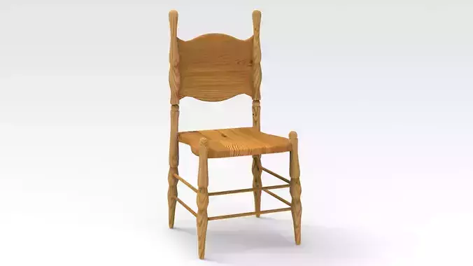 Wooden Armed Chair