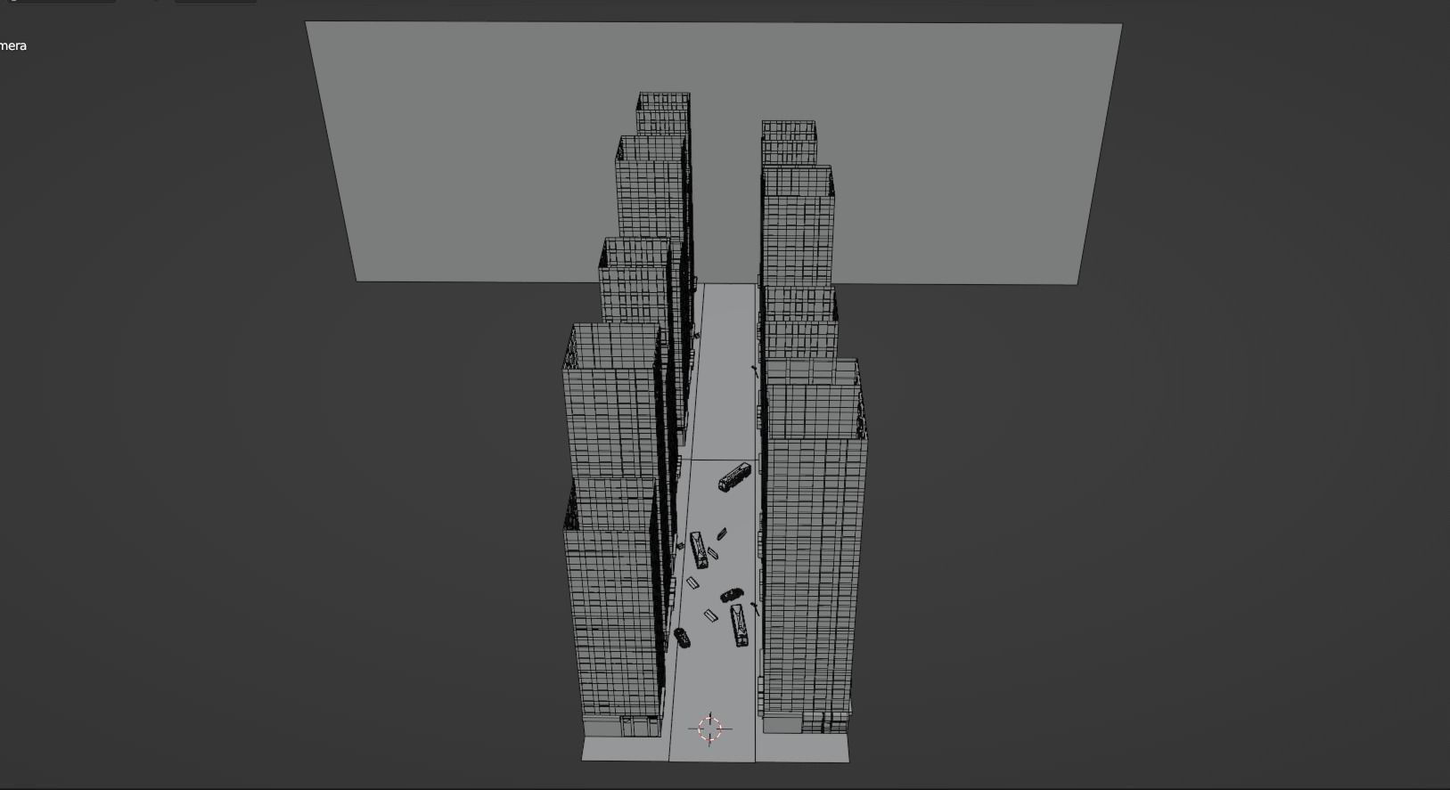 Abandoned Street 3D model_4