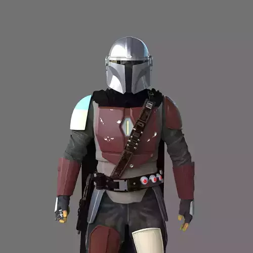 The Mandalorian Season 1 Pre-Beskar Full Accurate Wearable Armor 3D print model