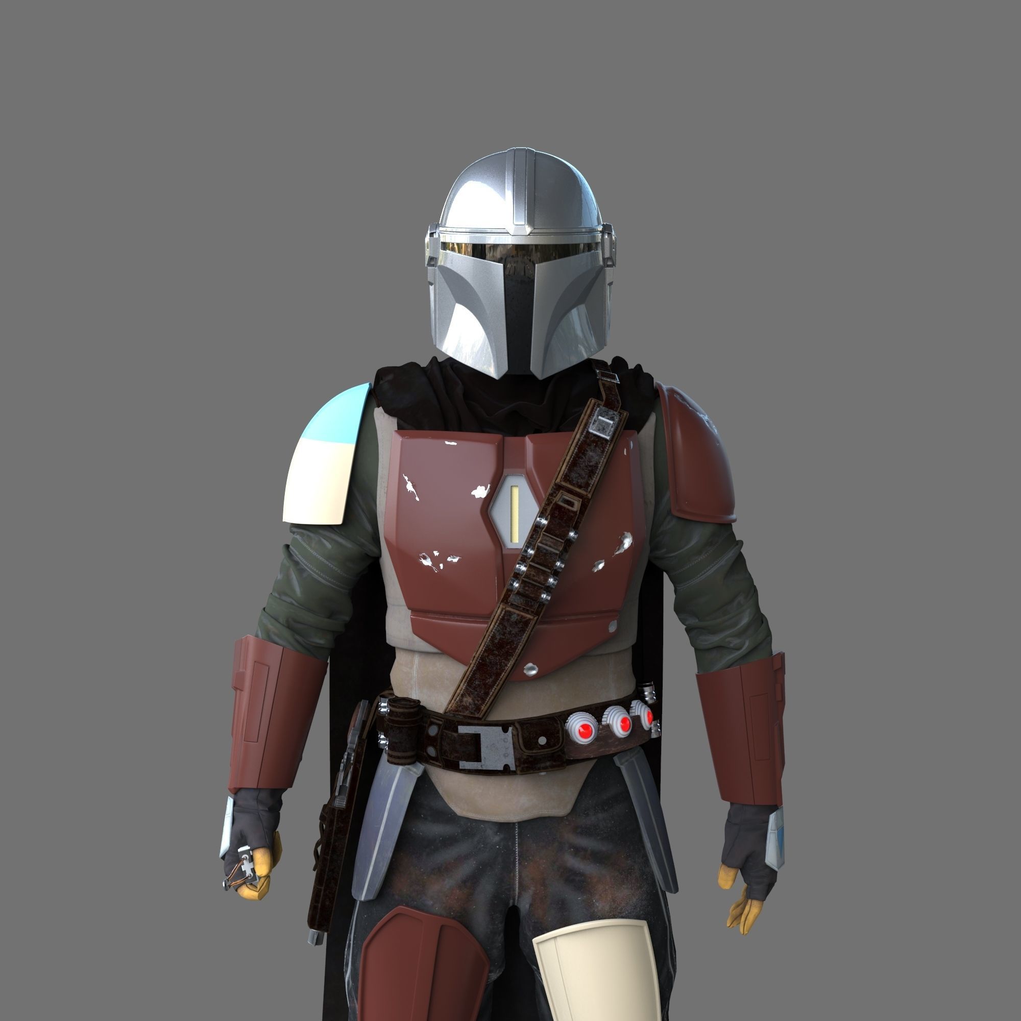 The Mandalorian Season 1 PreBeskar Full Accurate Wearable Armor 3D