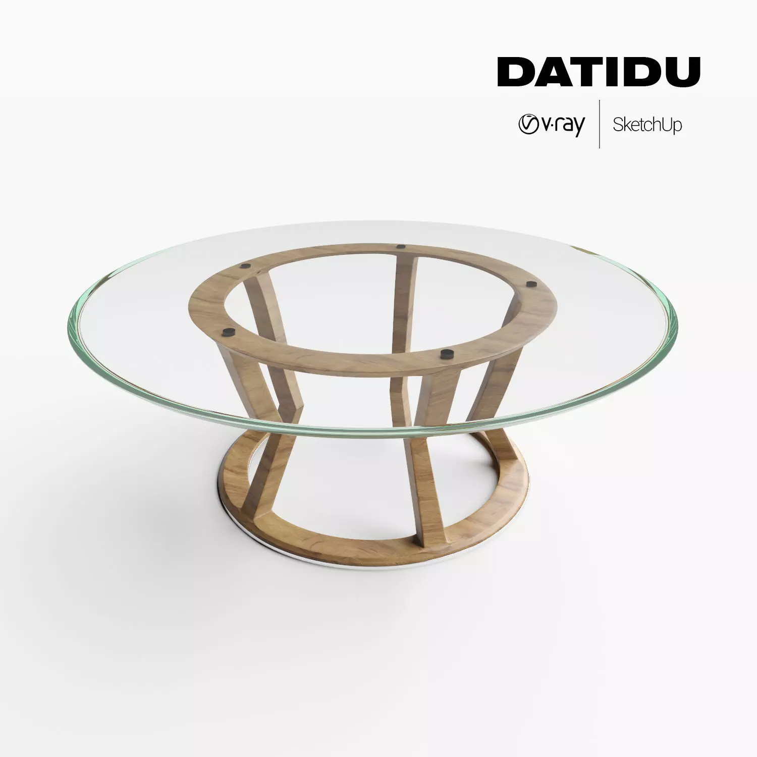 Mesa de Centro Free 3D model_0