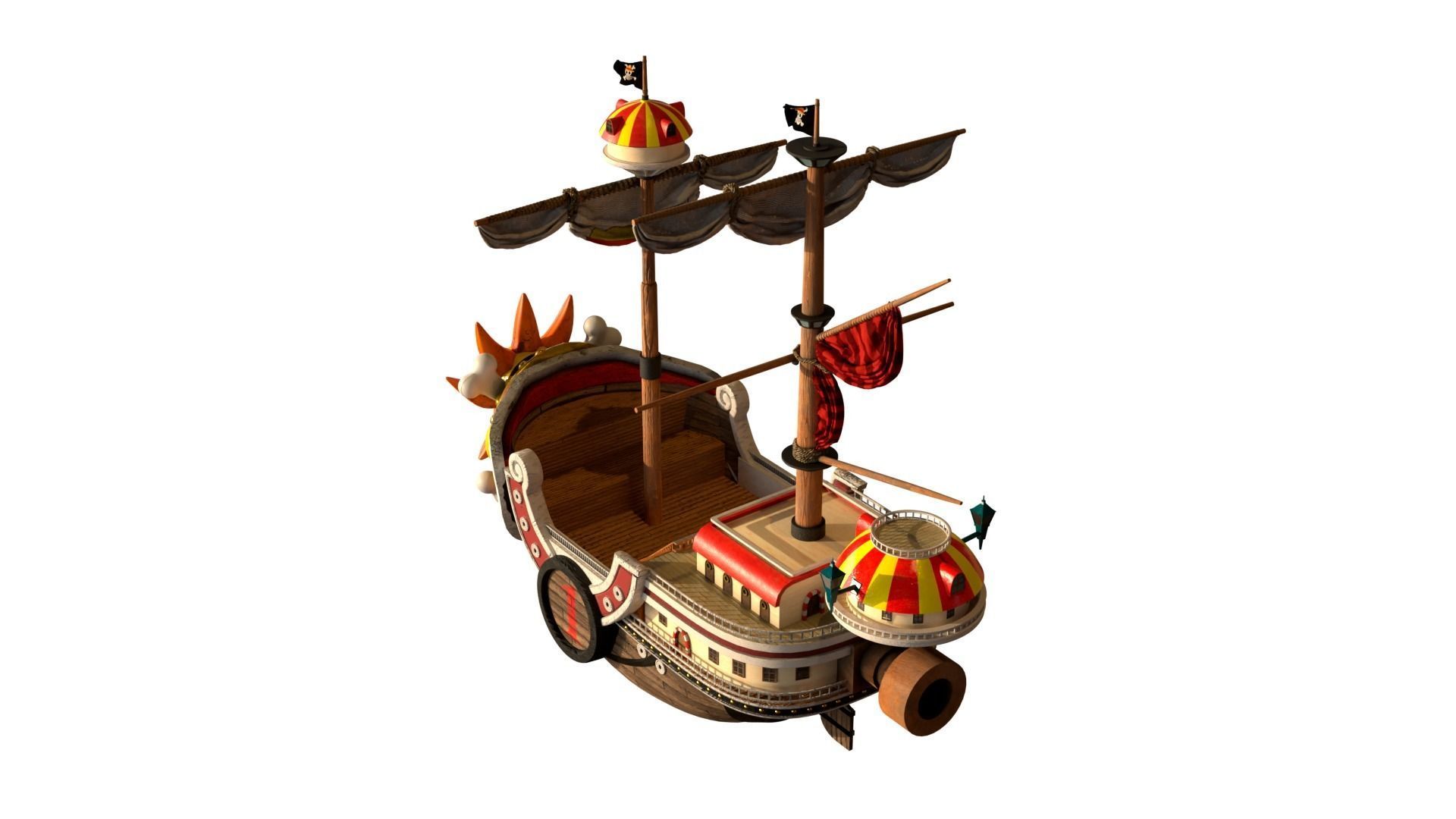 Sunny Go - One Piece 3D model_2