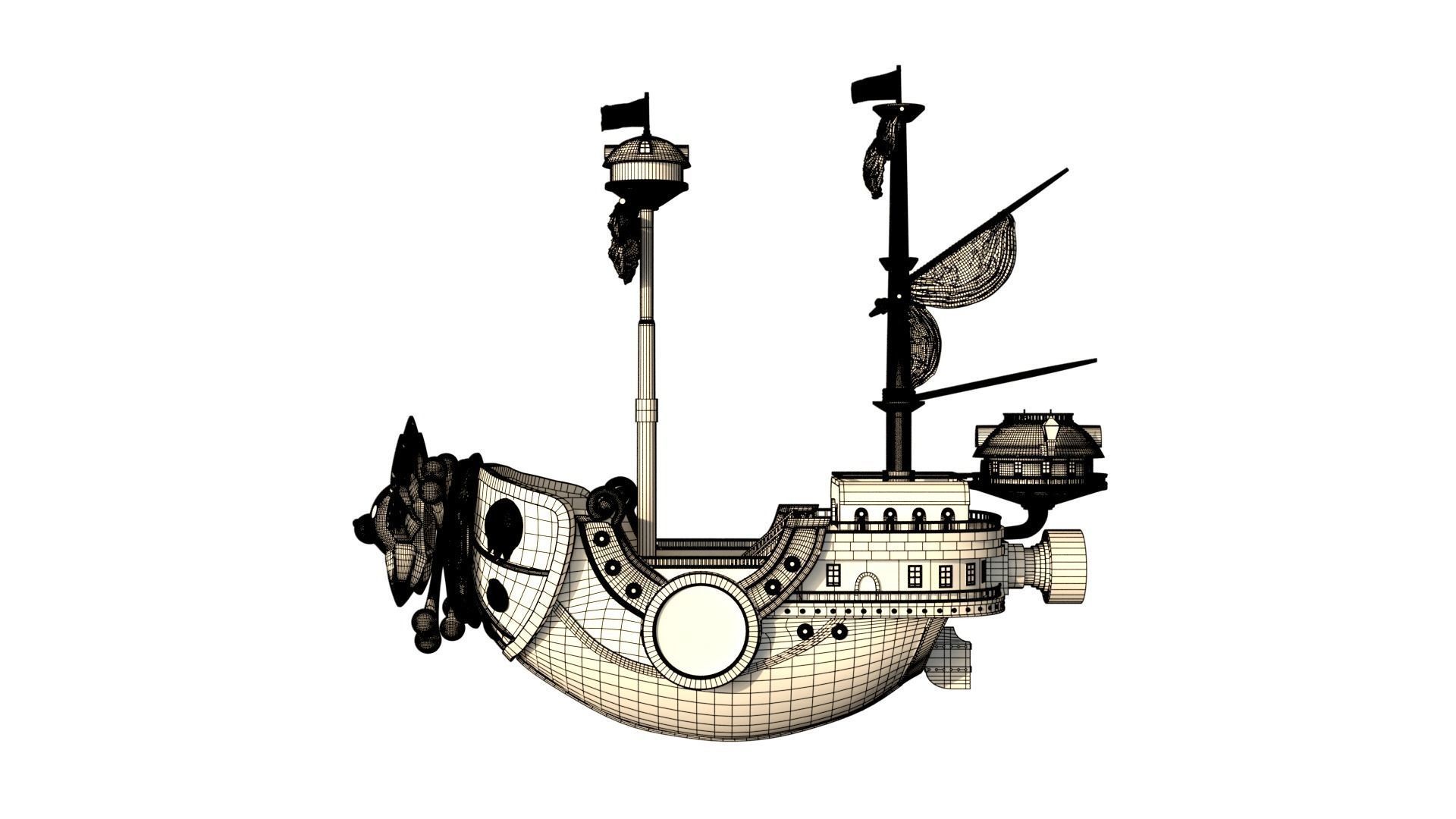 Sunny Go - One Piece 3D model_6