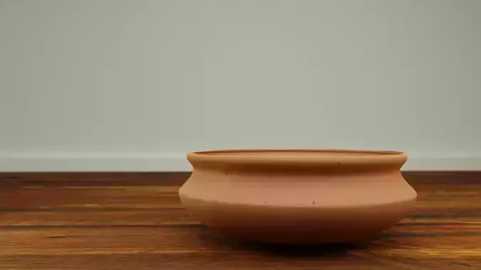 Decorative Clay Vase