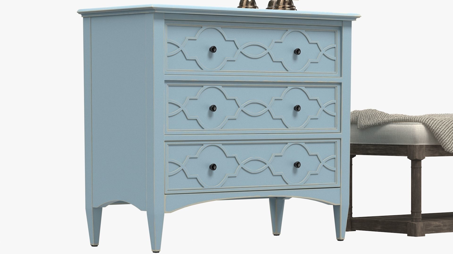 Ethan Allen Trace a Path Back Home Entryway 3D model_15