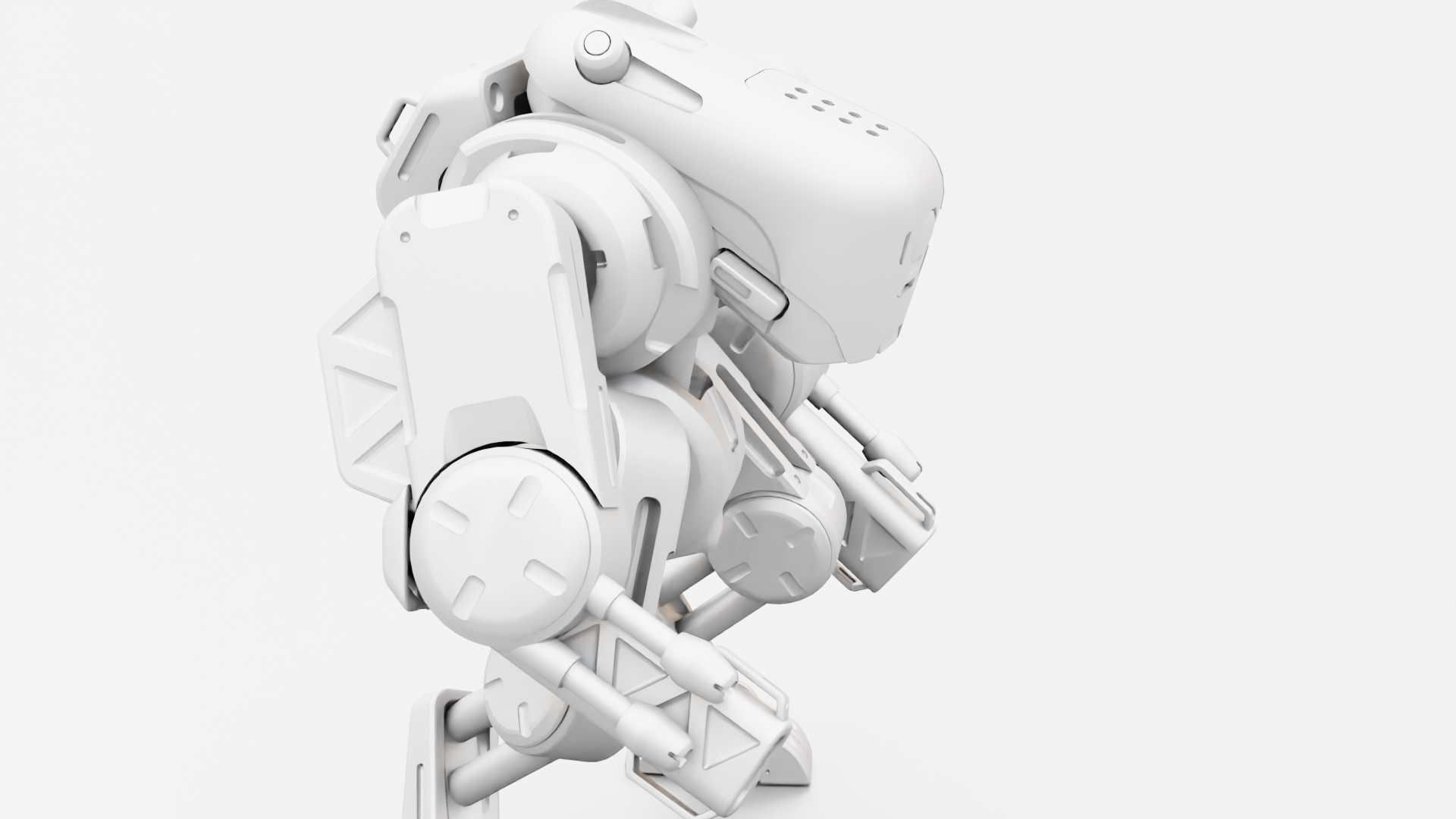 MILITARY BOT S-200 RIGGED 3D model_32