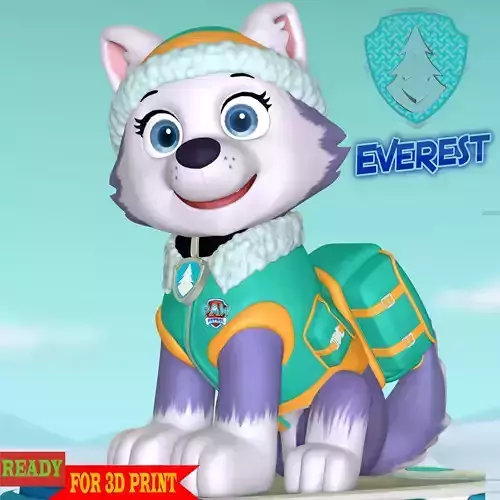 Everest - Paw Patrol 3D print model