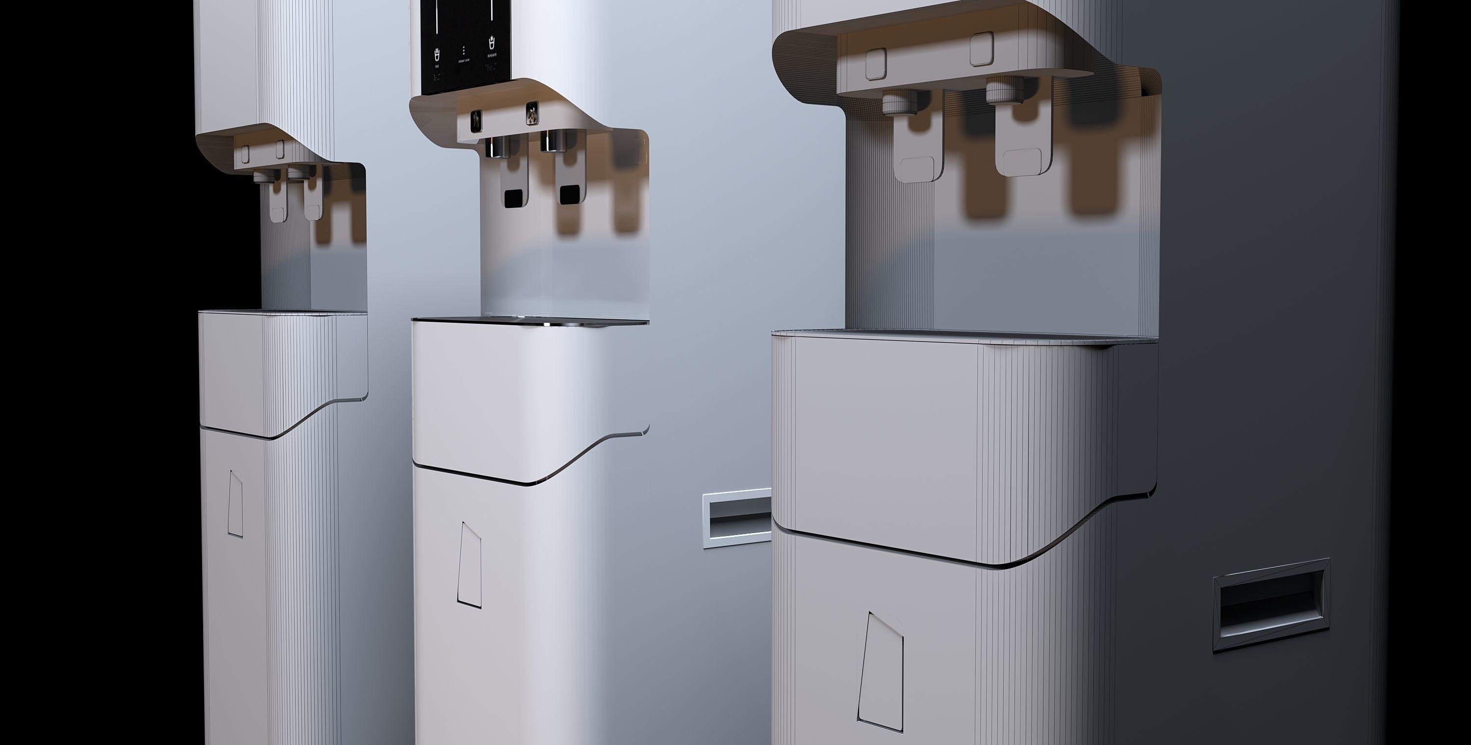 Water cooler  3D model_4
