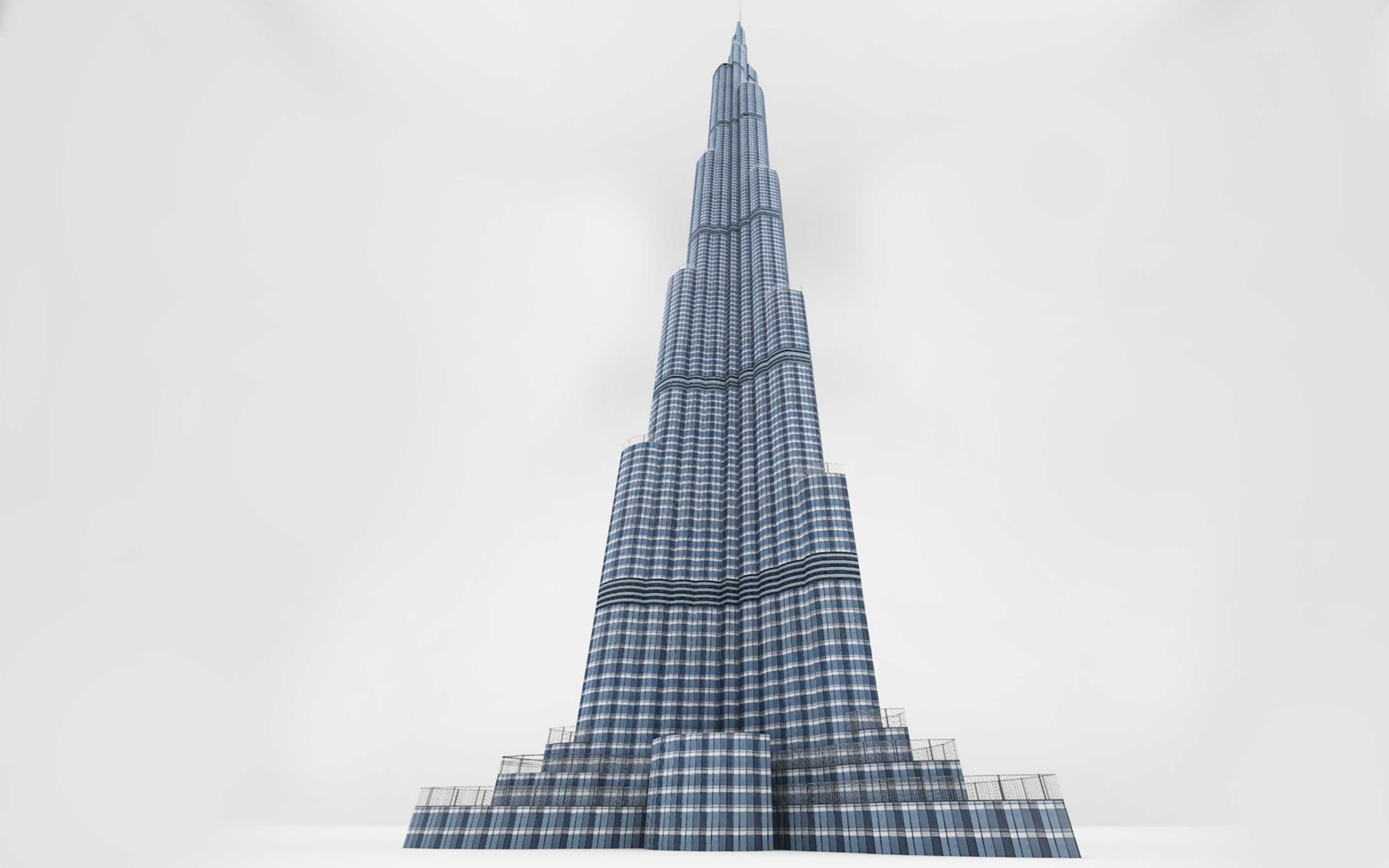 Burj Khalifa 3D model_4