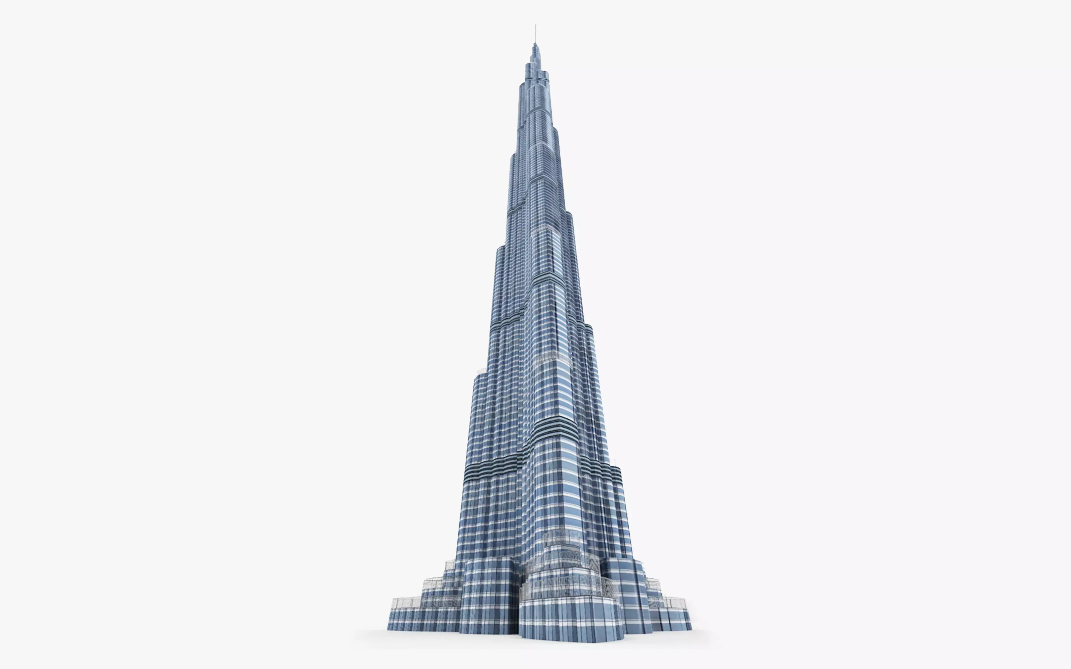 Burj Khalifa 3D model_0
