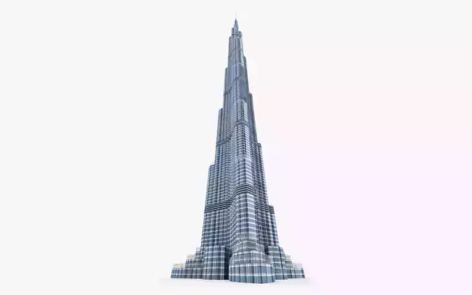 Burj Khalifa 3D model