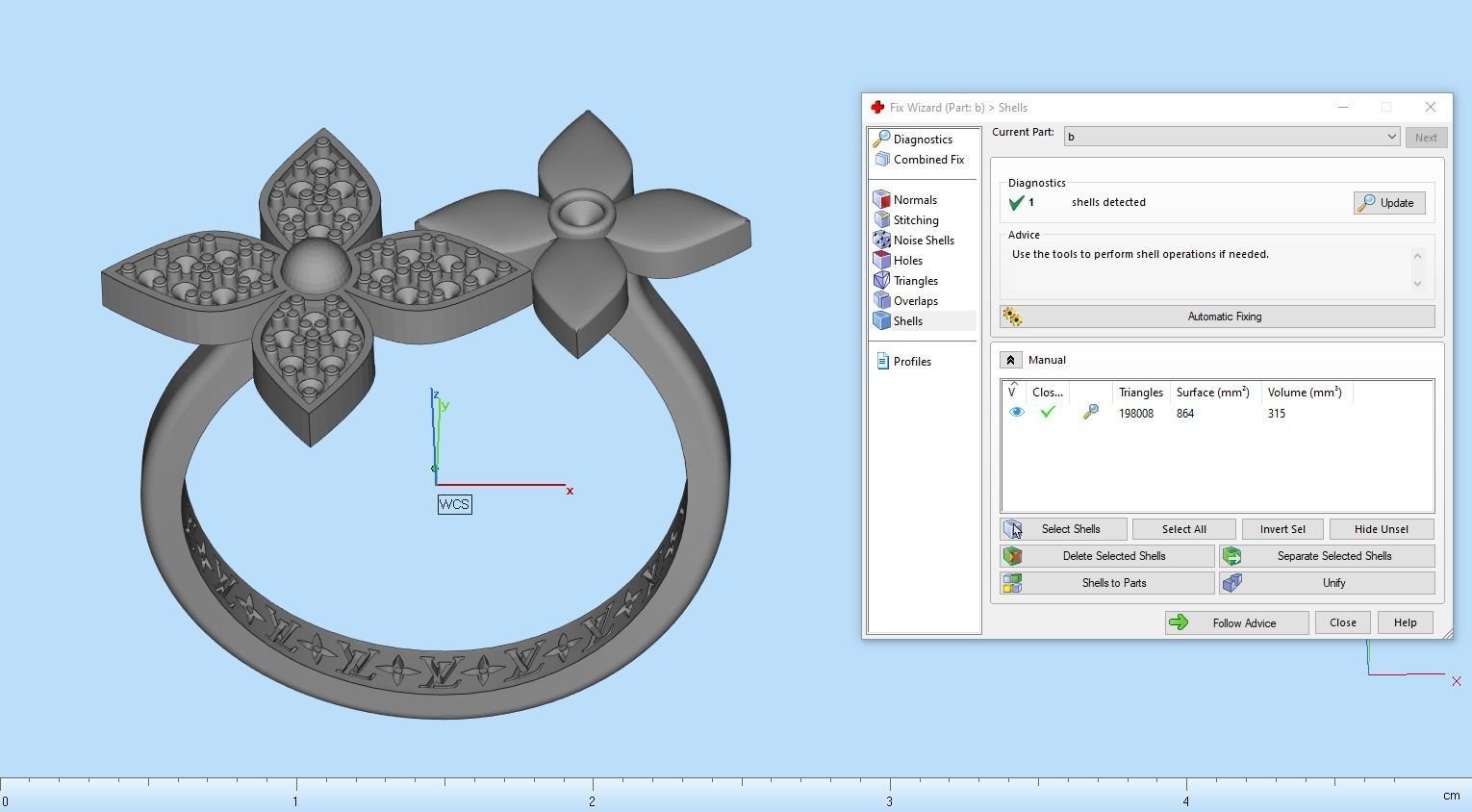 ring louis vuitton 3D print model_23