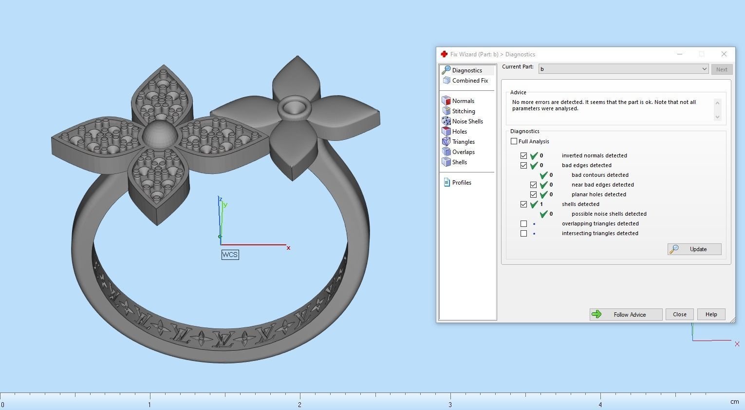 ring louis vuitton 3D print model_24