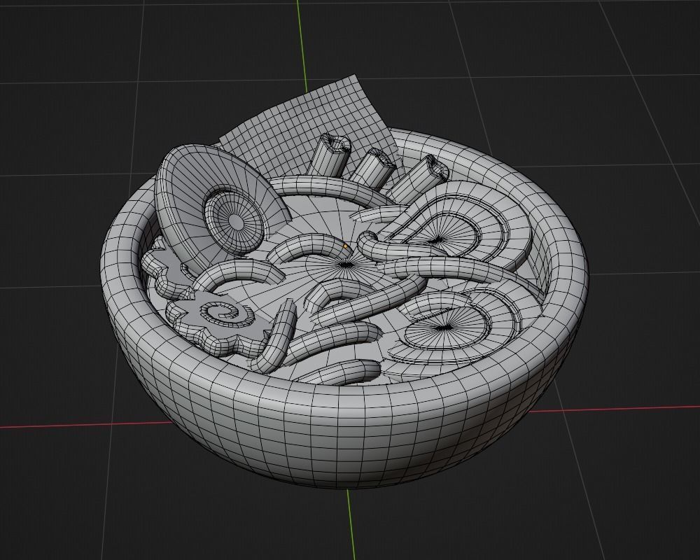 Ramen Noodle Bowl - Cute Cartoon 3D model_2