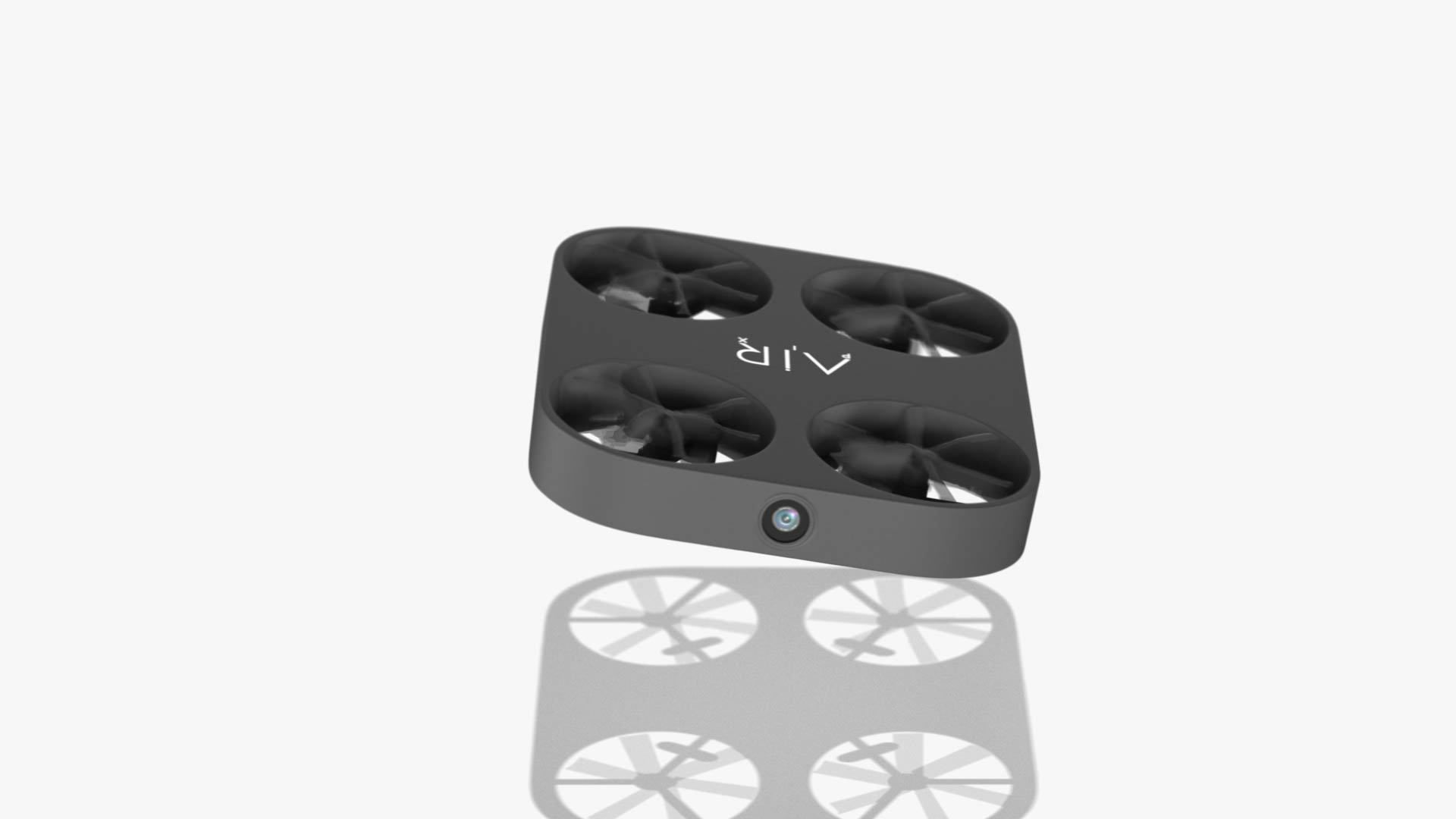 Airpix Air Selfie Low-poly 3D model_11