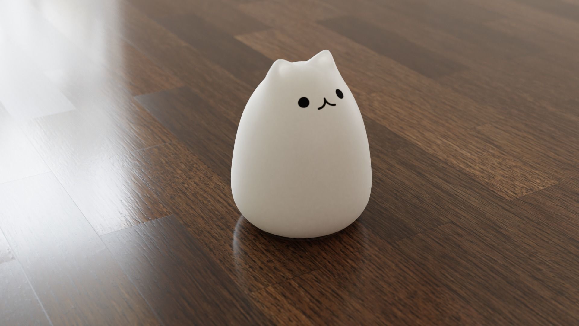 Cat Lamp Free 3D model_3