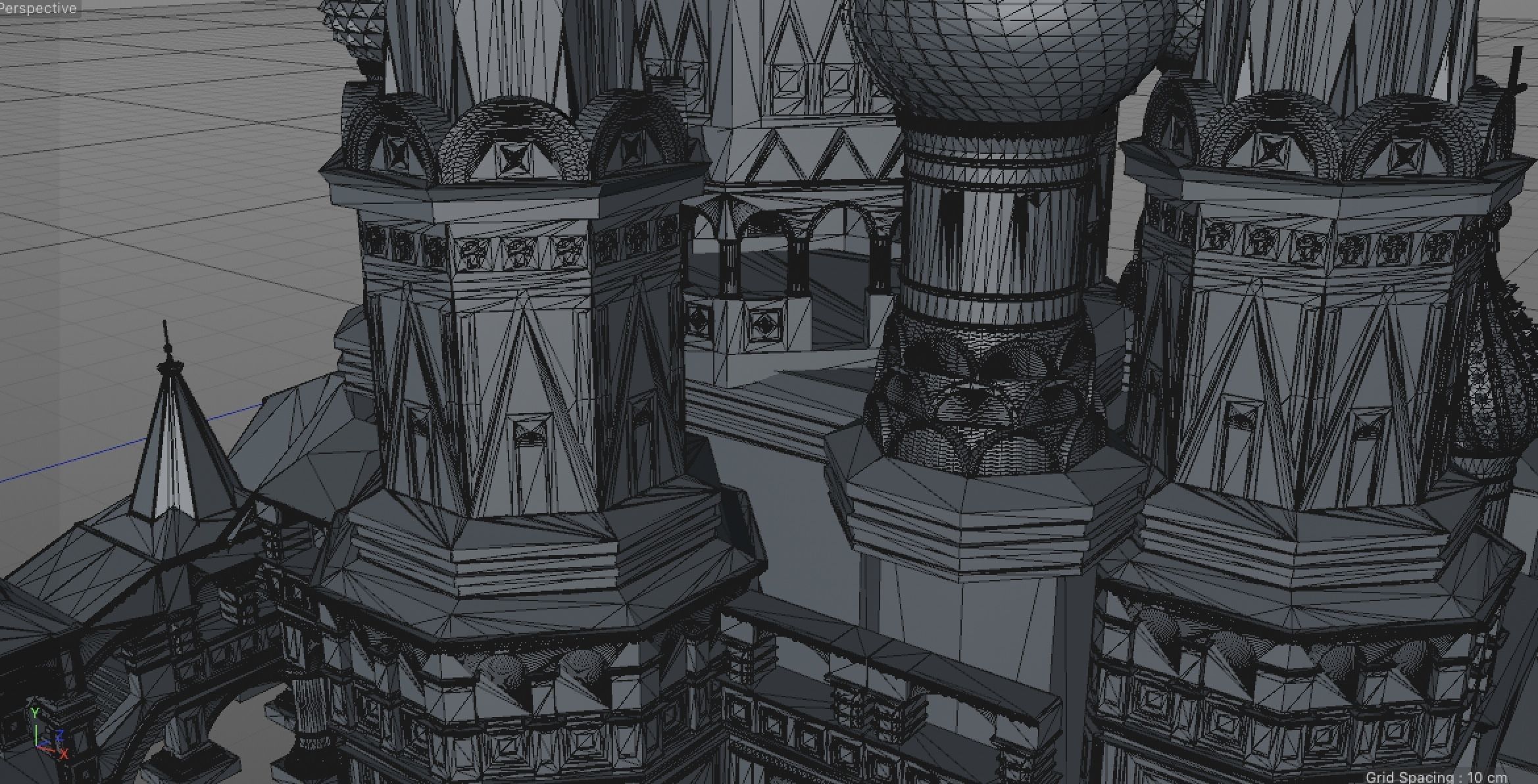 Saint Basil Cathedral Moscow 3D model_9