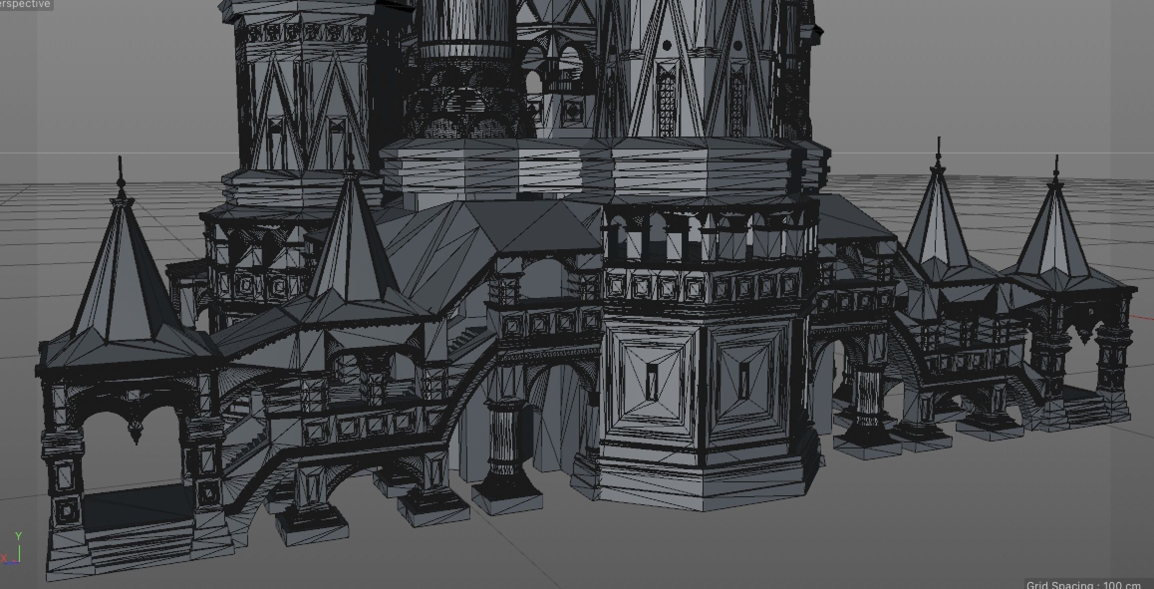 Saint Basil Cathedral Moscow 3D model_8