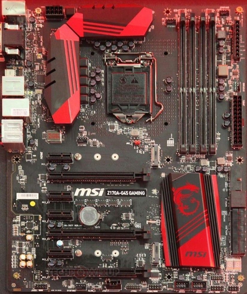 computer orange and tower Low-poly 3D model_10