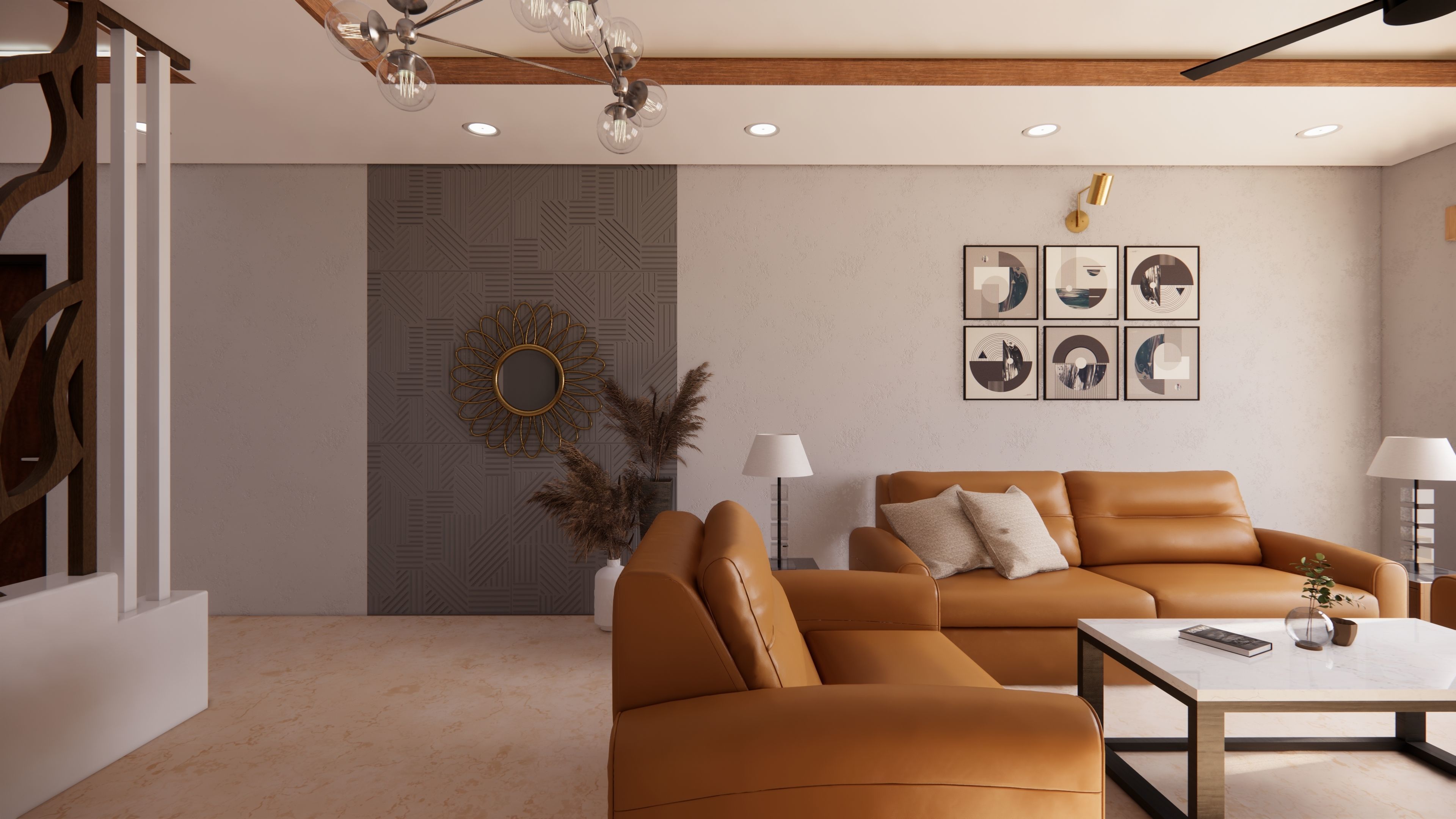Apartment interior 3D model_5