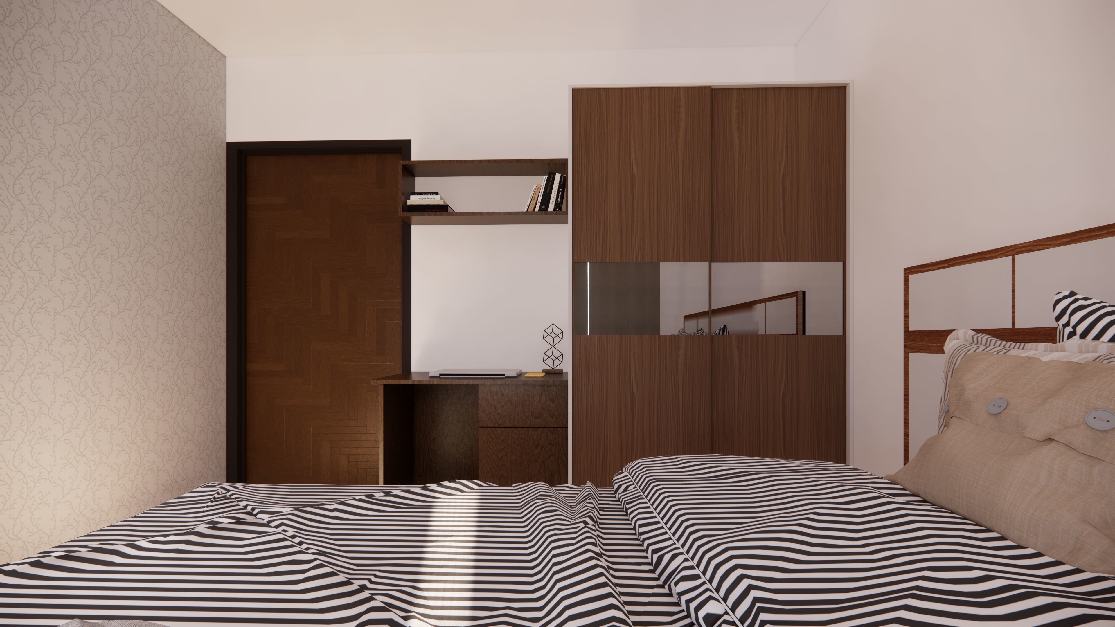 Apartment interior 3D model_4