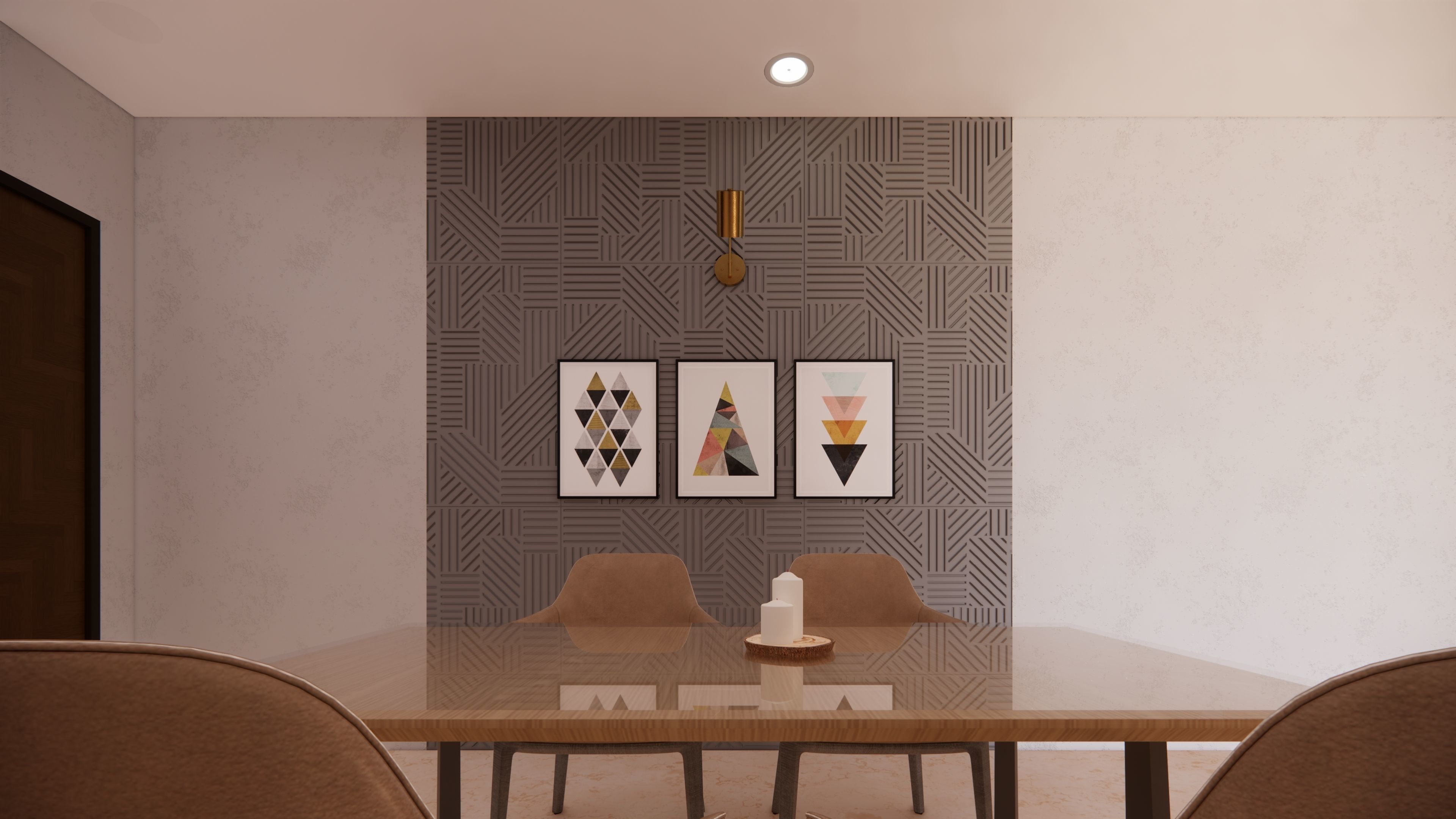 Apartment interior 3D model_3