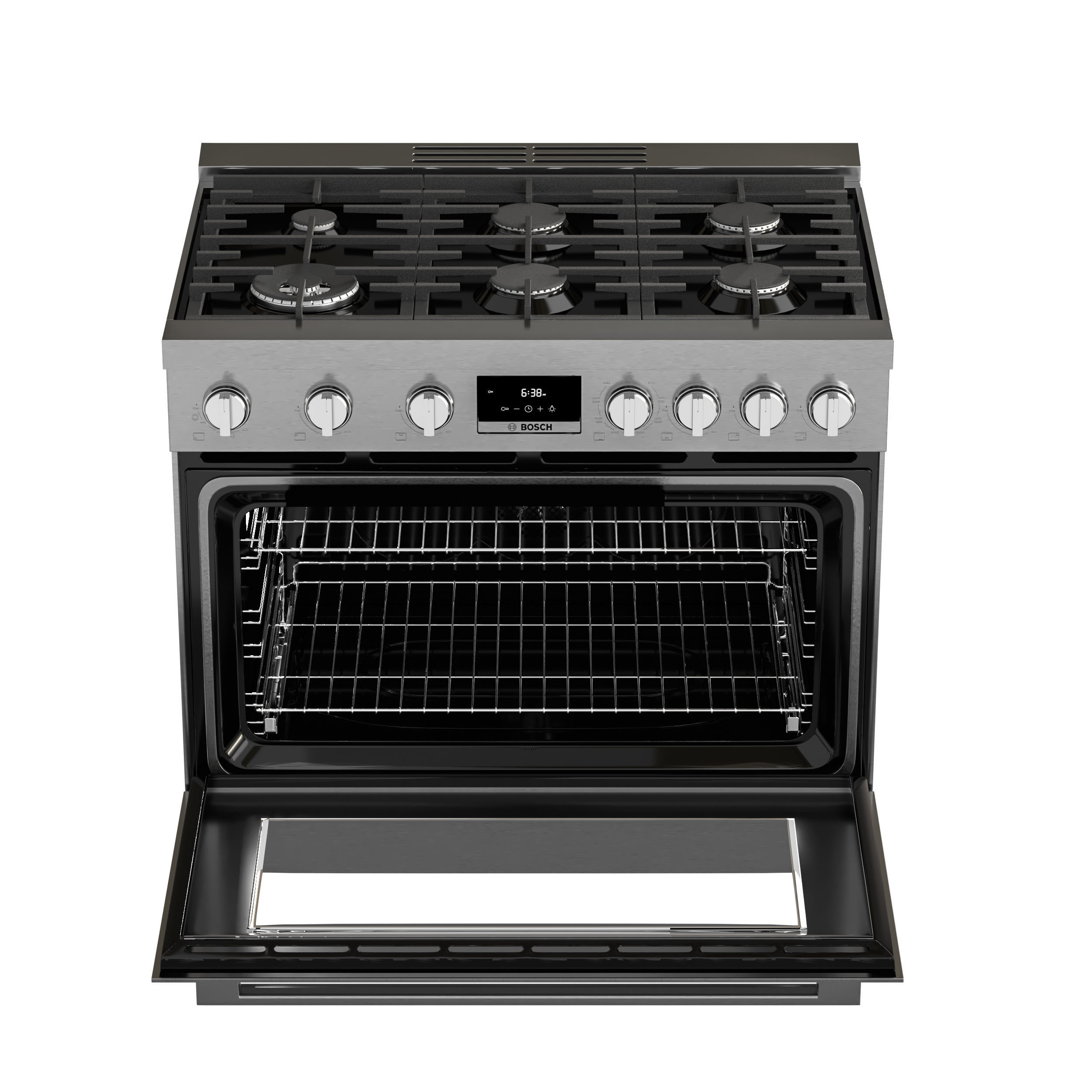 BOSCH HDS8655U and HDS8055U range cooker with black version 3D model_15