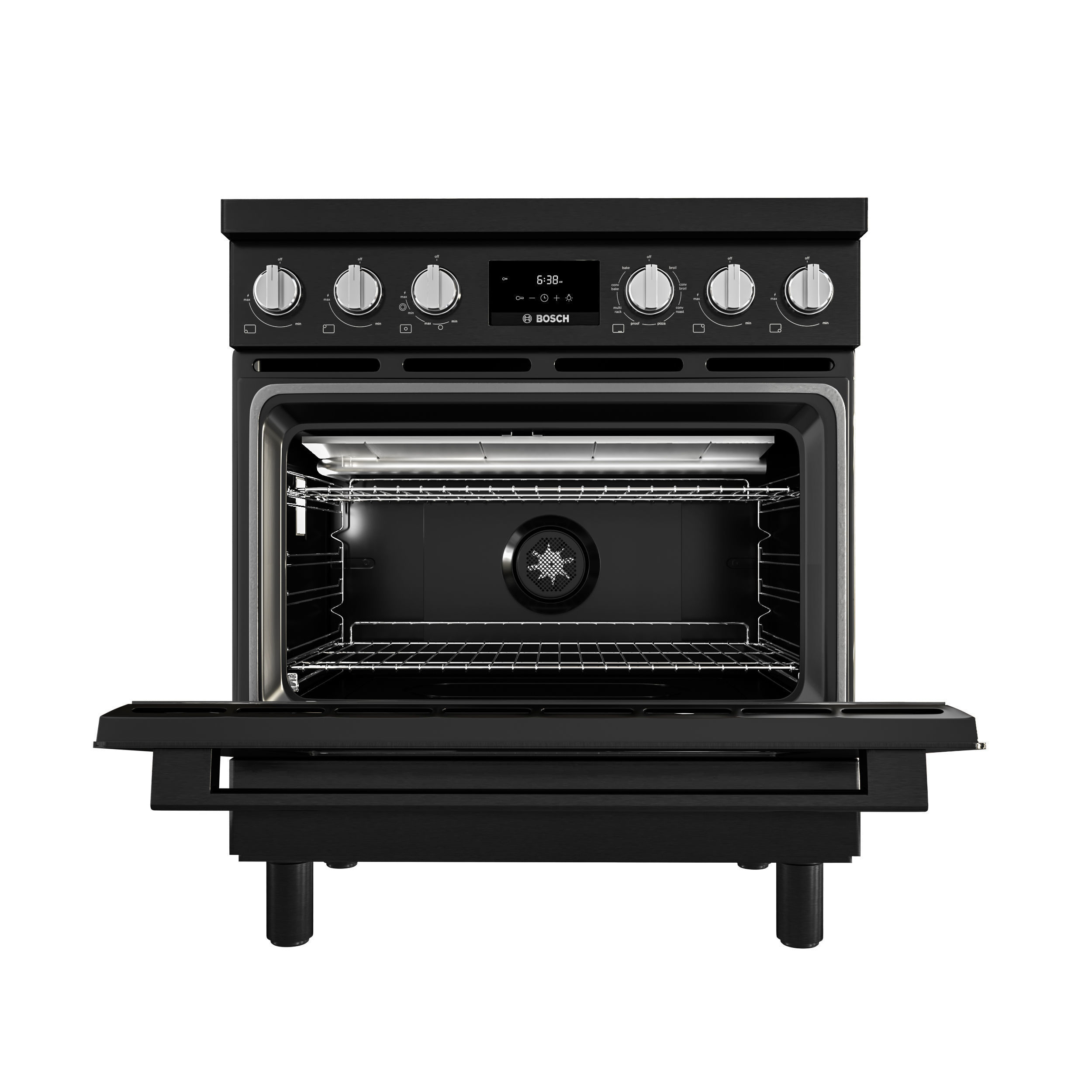 BOSCH HDS8655U and HDS8055U range cooker with black version 3D model_18