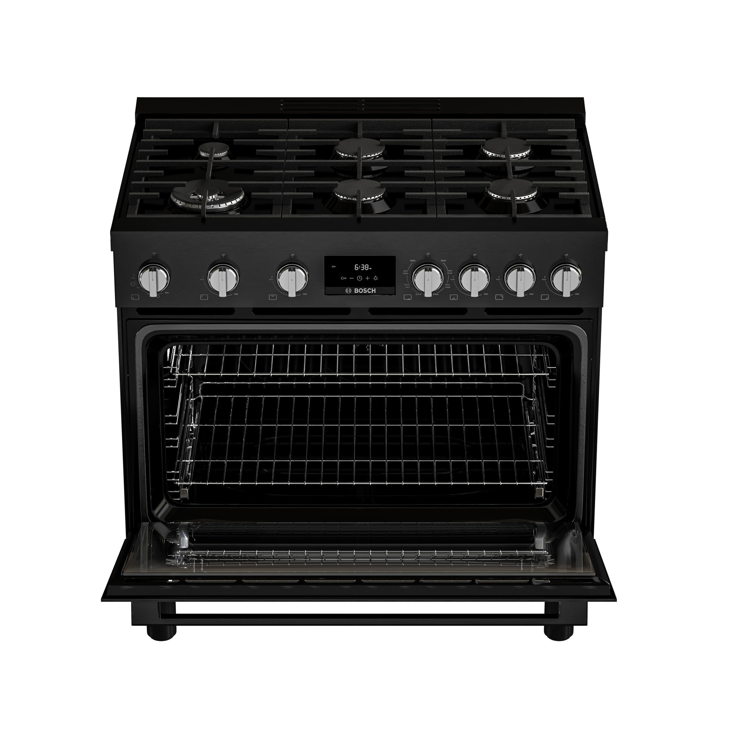 BOSCH HDS8655U and HDS8055U range cooker with black version 3D model_14