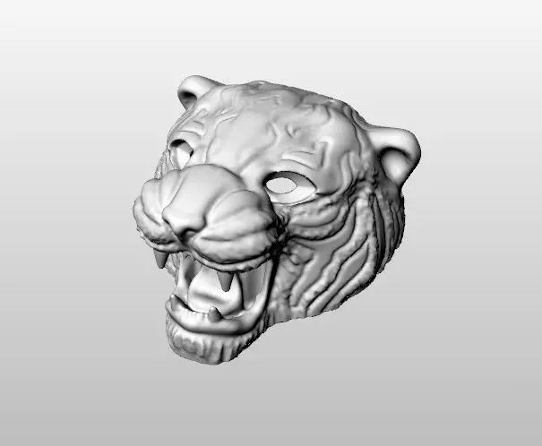 bear gold 3D print model_0