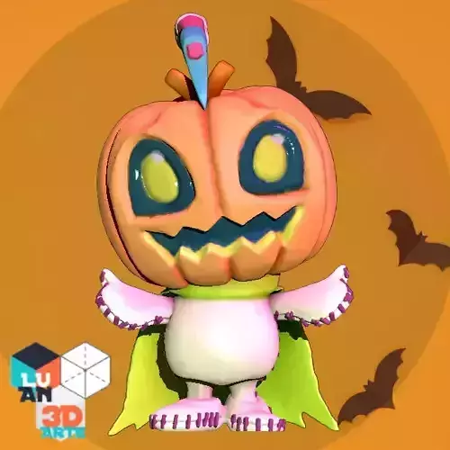 Pumpikinmon Chibi